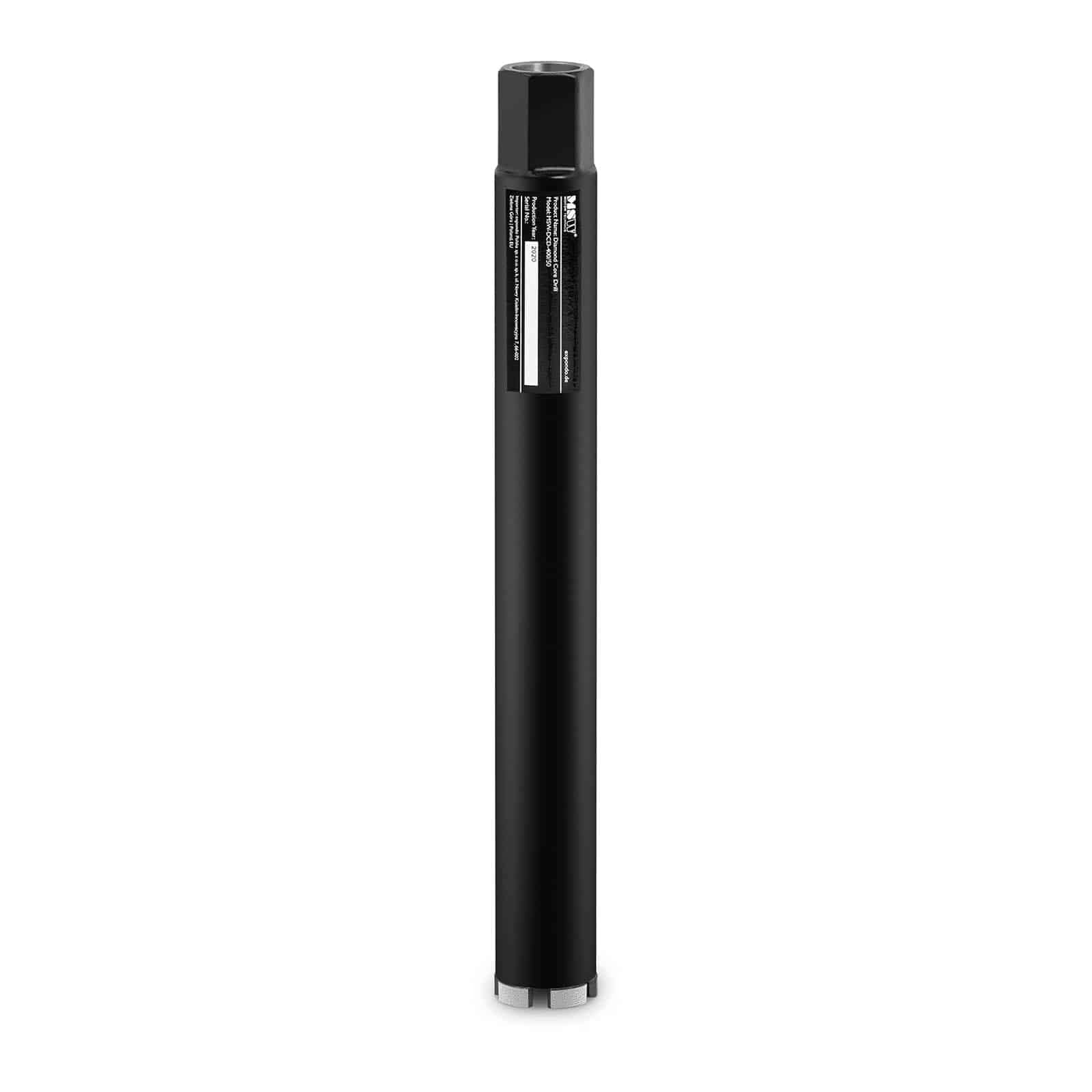 MSW Corona Diamantata Per Carotatrice Corona Carotatore MSW-DCD-400/50 (50 x 400 mm, 1 ¼" (G1))