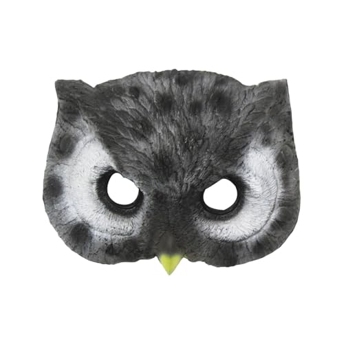 Image of Owl Cos Face Cover - Animal Decorative for Adults Accessories