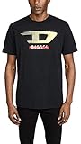 Diesel Herren T-JUST-Y4 T-Shirt, Schwarz (Black 900), (Herstellergröße: XX-Large)
