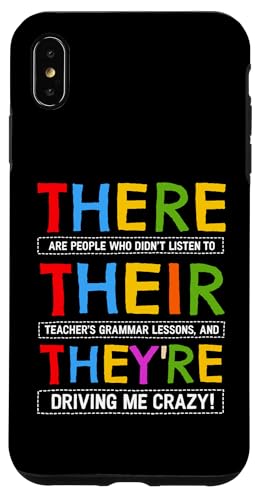 There They They English Grammar Teacher �ʔ������[���AT�V���c �X�}�z�P�[�X iPhone XS Max �p