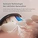 Philips Sonicare Series 3100 Elektrische Zahnbürste – Schallzahnbürste mit Drucksensor, 3 Intensitätsstufen, EasyStart, SmarTimer, 14 Tage Laufzeit, Reiseetui, Schwarz, HX4034/22, [Neu]
