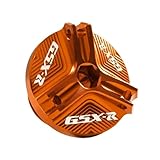 Compatible With GSXR GSX-R 600 750 1000 1000 R/X Gsx-r1000 GSXR 2003-2023 Motorcycle Engine Fuel Filler Cap Protection Accessories (Color : GSXR orange)