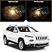 KAMDKI Right Passenger Side Halogen Headlight Accessories Compatible for 2014-2018 Jeep Cherokee With Bulbs RH Head lamp Assembly 61802846AE CH2503249