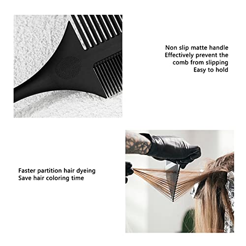 Hair Dyeing Highlighting Comb for Balayage Professional Weaving Sectioning Tail Comb - Image 3