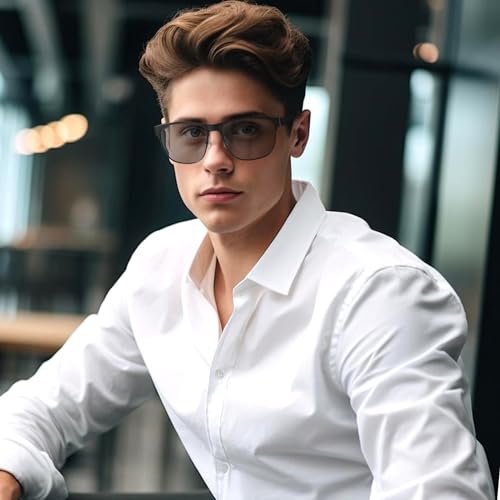 IGnaef Polarized Photochromic Sunglasses for Men Women Anti Glare Driving Sun Glasses IF37222