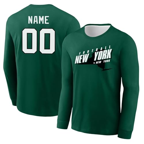 Long Sleeve Shirt for Men Custom Any Name Any Number Personalized Apparel Sweater Gifts