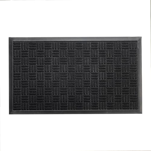 Felpudo impermeable para entrada de casa, porche y garaje lavable de 24 * 36 pulgadas 2