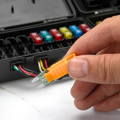 Image of NEIKO 50501A Car Fuse Master Assortment Set, 300pc, Fast Acting, Auto Fuses Kit, Standard, Micro & Mini Sizes, 2A, 3A, 5A, 10A, 15A, 20A, 30A, 35A & 40 Amp, Marine Boat, Automotive, RV, Car Fuse Kit