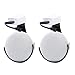 [Upgraded] CloverTale Home Outlet Wall Mount Holder for Home Mini, Bose, Anker Round Speakers Accessories (Black - 2 Pack)