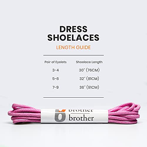 Image of BB BROTHER BROTHER (7 Pairs Colored Oxford Dress Shoe Laces | Shoe Strings