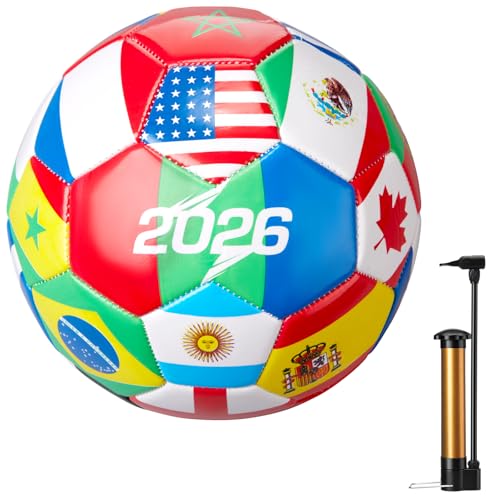Tellingyou 2-Pack World Flag Ball