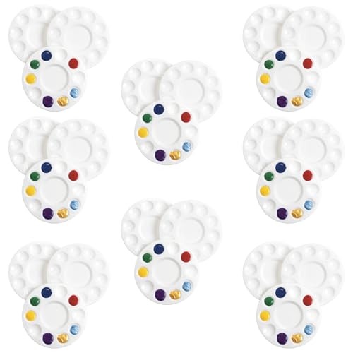 Colorations Round Palettes, Set of 24. Each palette has 10
