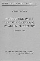 Exodus Und Passa Ihr Zusammenhang Im Alten Testament 3727802529 Book Cover