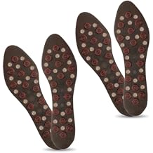 Magnetic Insoles for Women & Men for Nikken Kenko mStrides 20201, Shoe Insoles Men/Women for Work, Running, Walking, Comfortable Sneaker Magnetic Acupressure Foot Support, 2 Pack Small, 5-9