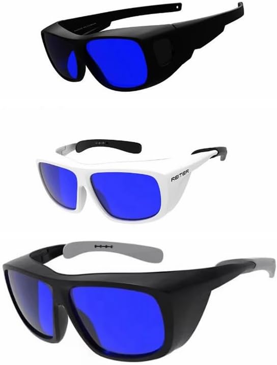 580-670nm OD4 Absorption Yellow LED Protective Glasses