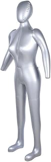 Mannequin Gonflable pour femme 165cm PVC pour affichage Mannequin | Matériau PVC pour robuste, hauteur 165cm, pour idéal vitrines, résistant à l'usure, pour affichage professionnel