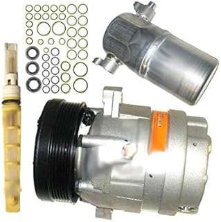 Marketplace Auto Parts - A/C Compressor Kit - with Compressor, Accumulator/Drier, Front Expansion Valve, and O-ring Seal Kit - Compatible with 2000-2004 Buick LeSabre 3.8L V6