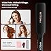 HITTIONA Flat Iron Hair Straightener – 1.75” Ceramic Infrared Ionic Flat Iron with 5s Fast Heat-Up, Vibration Technology, LCD Temp Control, Dual Voltage, Anti-Frizz Styling for All Hair Types