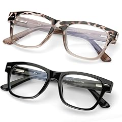 Retro Single Vision Readers - Black + Tortoiseshell Gradient
