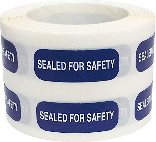 Autocollants scellés de sécurité anti-effraction pour fermer vos colis de 1,9x2,5 cm