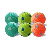 BESTZONE Balls for Dogs,6pcs Dog Latex Balls Dog Balls for Automatic Dog Ball Launcher Dog Toys for