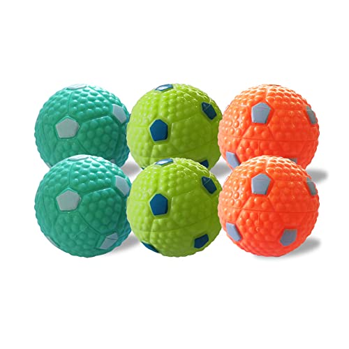 Bestzone Balls For Dogs,6Pcs Dog Latex Balls Dog Balls For Automatic Dog Ball Launcher Dog Toys For Exercise & Training #TOP3