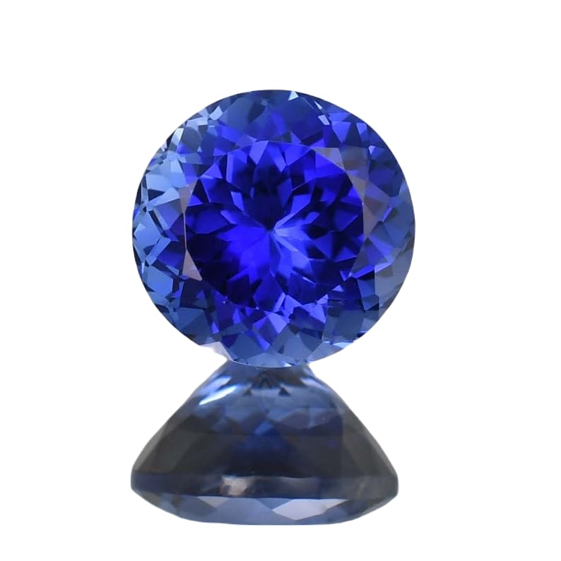 Saphir bleu naturel de 11mm remplacez une pierre perdue sur vos colliers et bagues anciens