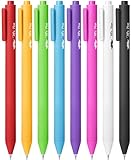 Mr. Pen- Retractable Gel Pens, 8 Pack, Color Ink Gel Pens Fine Point, Vivid Colors, 0.7mm Gel Pen Fine Point