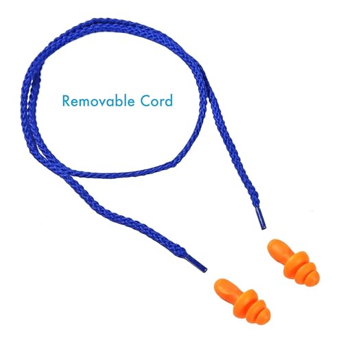 Image of Motorcycle Ear Plugs Noise Reduction Reusable Silicone Hearing Protection for Riding Wind Noise Construction Work Travel Comfortable Fit for Men Women (10 Pair)