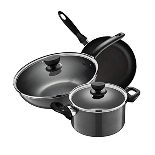 Chcwr 3QbH56 Topfset Antihaft 3-teilig