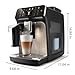 PHILIPS 5500 Series Fully Automatic Espresso Machine, LatteGo Milk System, Integrated Grinder, 20 Hot & Iced Coffee Pre-Sets, Quick Start, SilentBrew, 15-Bar Pressure, Black Chrome (EP5544/94)