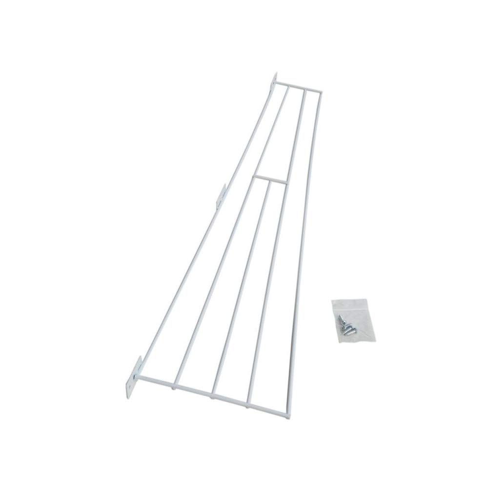 Trixie 2 griglie di protezione laterali per finestra a ribalta, Bianco 62 x 16/8 cm