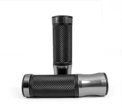 2 X 7/8"(22mm) Universal Motorcycle Parts Enduro Dual Sport Bike MX Motocross Aluminum & Soft Rubber Gel Handlebar Handle bar Grips (B2#) Fit for HONDA CB400(Four V/-2/W/W-2) 1997-1998 F18/H626