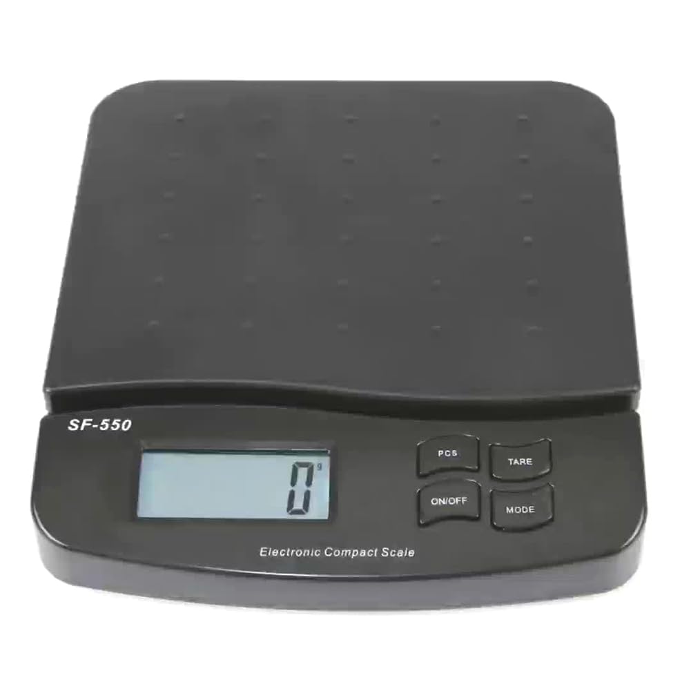 Bofrhme Black -550 25Kg/1G 55Lb Digital Postal Shipping Scale Electronic Postage Weighing Scales With Counting Function