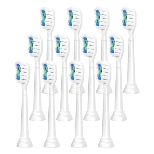 �t�B���b�v�X�d�����u���V�����p�u���V�w??�b�h�A�_�C�������h�N���[�����u���V�w�b�h4100 5100 6100�ɑΉ�(White-12 Pcs)