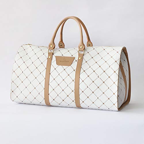 Kit Mala de viagem (branco/amêndoa)