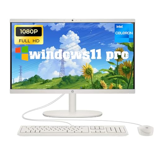 HP 21.5" FHD All-in-One Desktop Computer, w/Office Lifetime & Win...