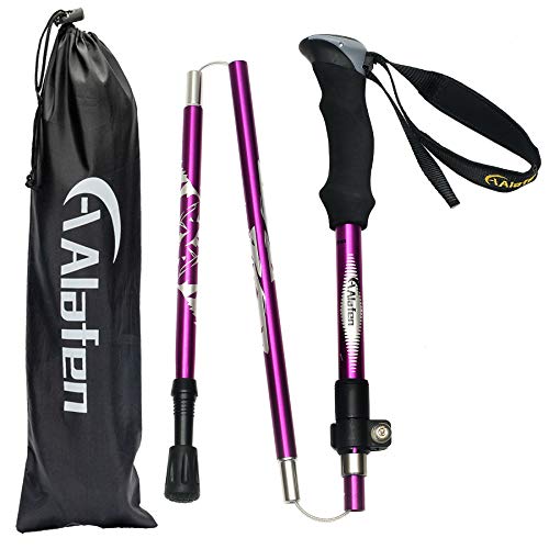 Aluminum-Collapsible-Ultralight-Travel-Trekking-Hiking-Pole-for-Men-and-Women