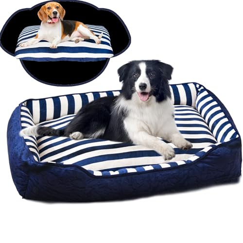 Dog-Beds-Large-Sized-Dog-with-Cushion-Extra-Large-Dog-Bed-Removable-Washable-Waterproof-Dog-Bed-Indestructible-Chew-Proof-Dog-Bed-Suit-Medium-Large-Dog-M-35-L-X-27-W-X-6-Th