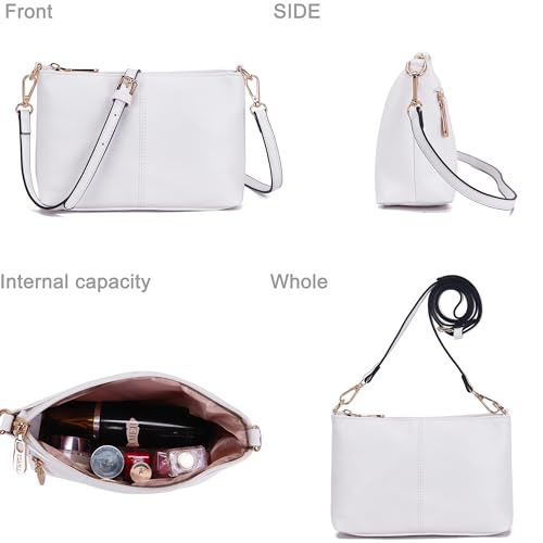 Image of Women Large Crossbody Bags Ladies Satchel Shoulder Handbags Purse and Wallet Set for Women Totes Hobo Purses