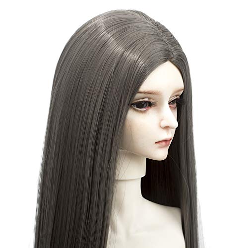 Muzi Wig 1/3 Sd Bjd Doll Hair Wigs, Heat Resistant Fiber Long Straight Natural Color Doll Wig Bjd Doll Wig For 1/3 Bjd/Sd Doll (171) #TOP5