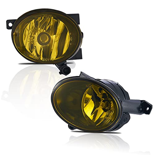 Nebelscheinwerfer für VW Golf VI Cabriolet (517) VI (5K1/AJ5) Plus (5M1/521) Up! Beetle(5C1/5C7) FOR R-LINE Caddy III(2K) Eos(1F7) SEAT Alhambra(710),08-19 Gelb