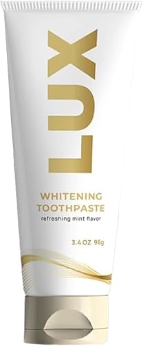 LUX Oral Care Pasta dental blanqueadora con flúor, refrescante sabor a menta disponible en Yaxa Colombia