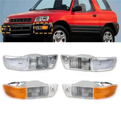 Feux anti-brouillard avant pour Toyota RAV4 1998 1999 avec câbles