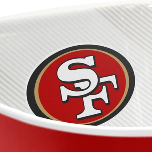 Image of YouTheFan NFL San Francisco 49ers Large Party Bowl (Pack of 6)