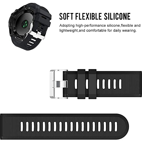 Correa para Garmin Fenix 5X para solucionar roturas con silicona de ajuste rápido 4