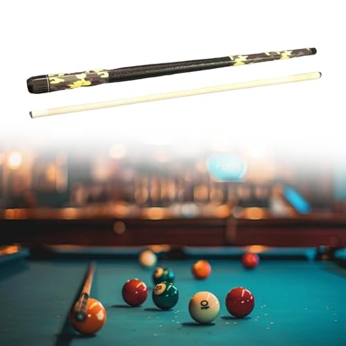 Taco de billar 1/2 split largo 145 cm para práctica miniatura 5