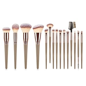 15 Makeup Brush Set Double-headed Two-sided Brushes Large Hair Beauty Soft Hair Tools(Color:D)