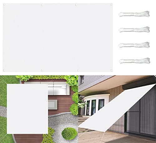 CHBIN Voile d'ombrage Pare Soleil 1x1.2M Imperméable Une Protection des Rayons Voile d'ombrage Auvent Cover