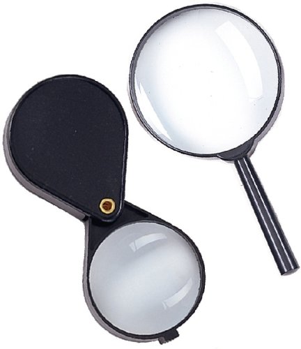 New Pocket Reading Magnify Glass + Hand Held Magnifier Perfect Tool for Reading Fine Print -- Best Deal on Amazon!